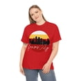 thumbnail image 2 of Kansas City Skyline Shirt - Unisex Heavy Cotton Tee Shirt, 2 of 9