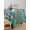 Turquoise, variant on Teal Yellow Oil Painting Table Cloth, Contemporary Abstract Art Waterproof Tablecloth for Square Tables, Reusable Washable Fabric Table Cover for Restaurant Kitchen Dining Tables 60"x60"
