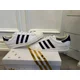 thumbnail image 2 of Ad-id-as ~ Pop Trading Company Superstar ADV White Mens Sneakers IE3408 Sz 10, 2 of 6