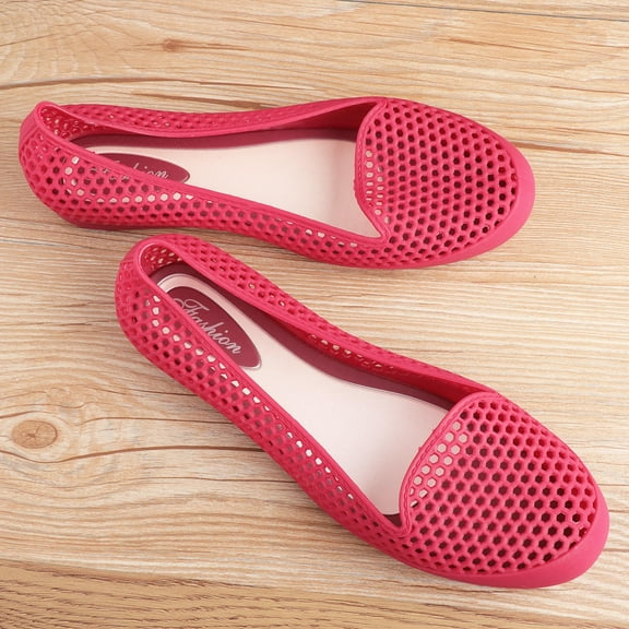 HOOWIFFY Water Shoes Women Durable Lightweight Rubber 1 Pair