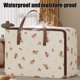 thumbnail image 5 of Heavy Duty Storage Bags Large Capacity Waterproof Reusable Foldable Travel Organizer Moving Supplies for Clothes Bedding Home Organization Space Saving Tote with Double Zipper Reinforced Handles, 5 of 8