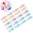 thumbnail image 4 of Mini Tubos Vacíos De Lápiz Labial, Botellas De Bálsamo Labial En Forma De Cápsula, 20 Unidades De Tubos De Brillo Labial Recargables Portátiles Para Muestras De Lápiz Labial, 4 of 7