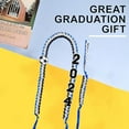 thumbnail image 6 of Drses Ribbon Wreath Graduation Ribbon Leis Braid Color Congrats Graduates Leis Necklace And Braid Bracelets For Graduation Party, 6 of 7