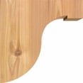 thumbnail image 3 of 5 1/2"W x 8"D x 8"H Del Monte Smooth Corbel, Western Red Cedar, 3 of 9