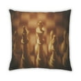 thumbnail image 2 of Ahgly Company Games Chess Outdoor Throw Pillow, 18 inch by 18 inch, 2 of 6