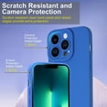 thumbnail image 3 of Case for iPhone 11 Pro, Liquid Silicone Slim Shockproof Cover Case for iPhone 11 Pro (5.8 inch), Cute Back Case for Girls and Women, Klein Blue, 3 of 14