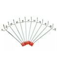 thumbnail image 2 of 40Pcs Single Pegboard Hooks 150mm Board Slat Wall Retail Display Shop Peg Fits 25mm, 2 of 5