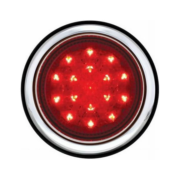 United Pacific LED Tail Light Assembly with Flush Mount Bezel Tail Light 110406