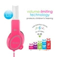 thumbnail image 2 of MEE audio KidJamz 3 Kids Safe Listening Headphones with Volume Limiter & Built-in Microphone, Adjustable On-Ear Headset w/ 3.5mm Jack & Tangle-Free Cord for Online Learning/School/Travel/Tablet（Pink）, 2 of 8