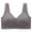 Coffee, variant on Womens Bras Lace Wireless New Women's Bra with Gathered Large Chest Small Sagging Comfortable and No Steel Ring Underwear Green 4Xl
