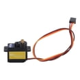 thumbnail image 3 of Servomotores de 4 piezas, rendimiento estable, buena linealidad, control preciso, rotación de 180 grados, microservo para robot de ala fija, 3 of 15