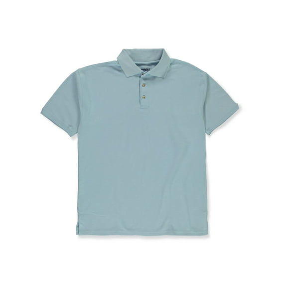 Kaynee Men's S/S Pique Polo (Adult Sizes S - XXL) Color: blue Size: xl