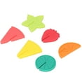 thumbnail image 1 of Wine Cup Marker, Reusable Silicone Drink Glass Labels Fruit Pattern 6pcs   For Bars For Celebration, 1 of 8