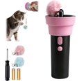 thumbnail image 1 of Automatic Cat Teaser Launcher, Electric Cat Wand Toy with Telescopic Rope, Interactive Automatic Retractable Cat Teaser with Plush Ball, Fuzzy Ball Launcher Toy for Bored Indoor Pets (B), 1 of 7