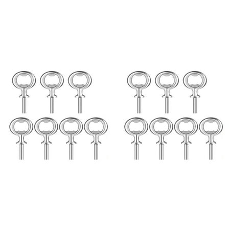 

14 Pcs Christmas Bottle Opener Bottle Opener DIY Craft Beer Bottle Opener Blank Bottle Opener for Wood Turning Project