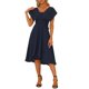 thumbnail image 1 of Vestidos Maxi sin mangas de INSPIRE CHIC para mujeres, corte ajustado y acampanado, vestidos largos, azul oscuro L, 1 of 5