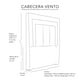 thumbnail image 3 of Cabecera DICASA Vento King Size Vinipiel, 3 of 6