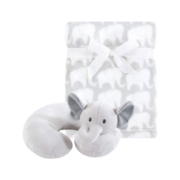 Hudson Baby Hudson Baby Boy and Girl Travel Neck Support Pillow and