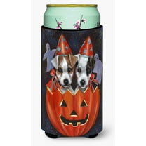 Carolines Treasures Jack Russell Terrier Halloween Tall Boy Hugger Tall Boy multicolor
