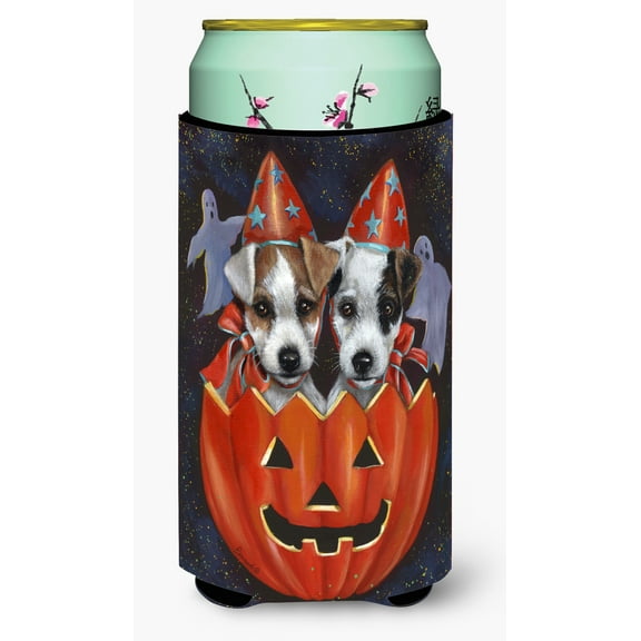 Carolines Treasures Jack Russell Terrier Halloween Tall Boy Hugger Tall Boy multicolor