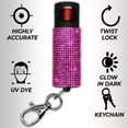 thumbnail image 2 of FIGHTSENSE Self Defense Pepper Spray - 1/2 oz Compact Size Maximum Strength Police Grade Formula Best Self Defense Tool for Women W/Leather Pouch Keychain, 2 of 7