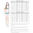 thumbnail image 4 of facefd Halter Women Backless Swimsuit Bench Suit Blue XXL, 4 of 6