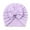 Purple, variant on NOKIO Newborn Cozy Dome Hat Infant Cute Winter Bonnet Baby Winter Round Crown Cap Toddler Baby Boys Girls Cap Beanie Bowknot Elastics Turban Hat