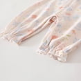 thumbnail image 6 of CAUYDY 0 3 6 9 12 18 24 Months Preemie Girls Sleepwear Baby Clothes Newborn Long Sleeve Romper Fall Winter Infant Girl Soft Pajamas Toddler Bodysuit Sizes 3-6 Months,White, 6 of 9