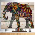 thumbnail image 2 of Design Art - Yellow Cheerful Elephant, 2 of 5