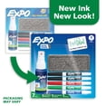 thumbnail image 3 of EXPO Dry Erase Markers Kit, Includes Eraser, Spray Cleaner, 7 Count, 3 of 9