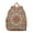 Orange-14, variant on Mandala Cosmic Students Backpack - Boho Chic Yoga Design with Sacred Spiritual Elements and Tranquility Pattern, Durable Lightweight School Bag