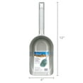 thumbnail image 3 of Petmate BPA Free Plastic Pet Food Scoop with Microban and Measuring Lines, 2 Cup, Silver, 3 of 5