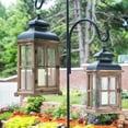 thumbnail image 4 of Lantern (Set Of 2) 15.5"-23"H Wood, Metal, 4 of 6