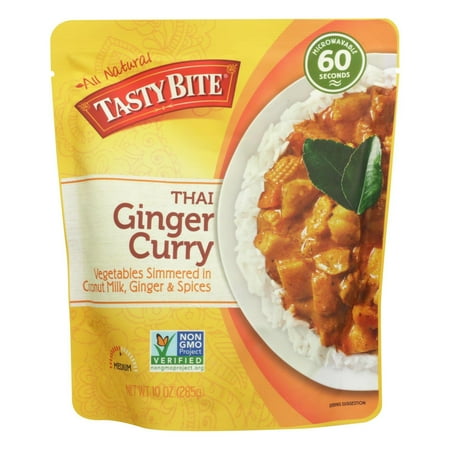 (6 pack) (6 Pack) Tasty Bite Thai Penang Ginger Curry, 10 Oz