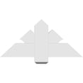 thumbnail image 4 of 36"W x 16 1/2"H x 4"D x 6"F, 11/12 Pitch, Redmond Architectural Grade PVC Gable Bracket, 4 of 8