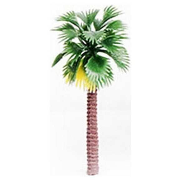 Rainforest Plastic Palm Tree Scenery Model Artificial Palm Tree Leaves With Miniature Landscape Artificial Palm Tree 7CM