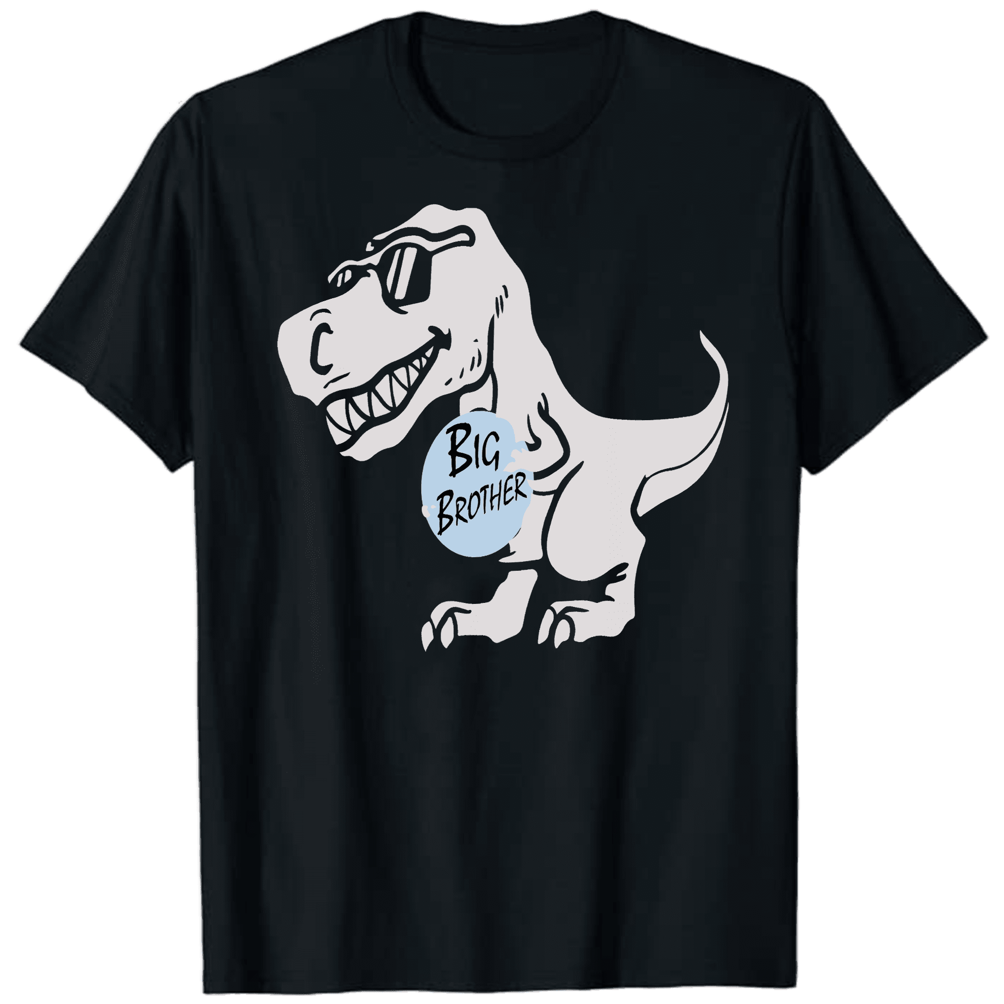 Big Brother TRex Shirt for Kids Promoted to Big Brother Announcement