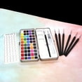 thumbnail image 2 of Walson Professionals Solid Watercolor Paint Set Travel for Students Adults Kids 72 Colors, 2 of 9