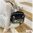 thumbnail image 2 of LHSHID Cat Ear Ita Backpack Cute Bags Kawaii Y2K Bags 3 Ways Crossbody Purse Messenger Bags for Women Shoulder Bag Tote (Pink), 2 of 6