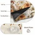 thumbnail image 6 of Vintage Floral Area Rugs 2.7'x5', Washable Small Throw Rugs for Kitchen Bedroom, Spring Flowers Eucalyptus Leaves Indoor Outdoor Rug Non-Slip Low Pile Carpet Runner Reversible Floor Mats, 6 of 8