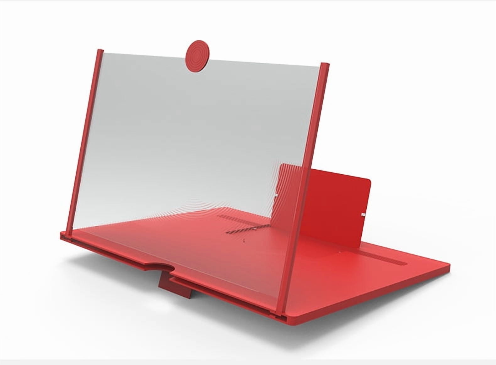 Mobile screen amplifier pull-out creative stretching 3D mobile magnifying glass holder amplifier