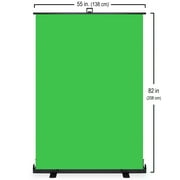Khomo Gear Collapsible Green Screen Backdrop Setup - Jumbo Size 55 x 82