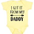 thumbnail image 3 of Inktastic I Got It From My Daddy Boys or Girls Baby Bodysuit, 3 of 5