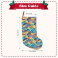 thumbnail image 3 of Lsque Colorful Fish 1 Pattern 18 Inch Christmas Stockings, Festive Holiday Stocking for Christmas Decorations Holiday Decor, 3 of 8