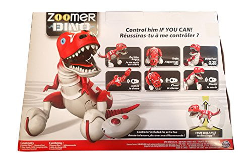 NEW Zoomer Spin Master Krimson Red Zoomer Dino 