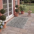 thumbnail image 4 of Safavieh Courtyard Karina Animal Indoor/Outdoor Area Rug, Gray/Black, 2'7" x 5', 4 of 13