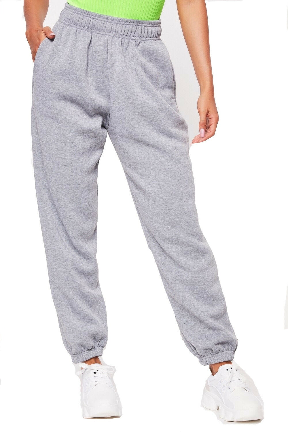 grey baggy sweatpants womens