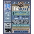 thumbnail image 2 of LHSHID Best Gifts for 18th Year Old Boys Blanket Flannel Soft and Comfortable Anti static Bed Sofa Blanket 40x50in, 2 of 6