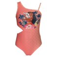thumbnail image 1 of Traje de Baño Princesas para Niña, Completo  Coral Talla 8, 1 of 4