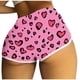thumbnail image 3 of Jacenvly New Biker Shorts for Women Summer Leisure Print High Waisted Sports Shorts Quick Drying Elastic Waist Biker Shorts Plus Size, 3 of 6